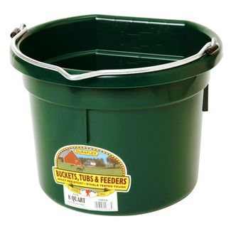 DuraFlex Plastic Flatback Bucket