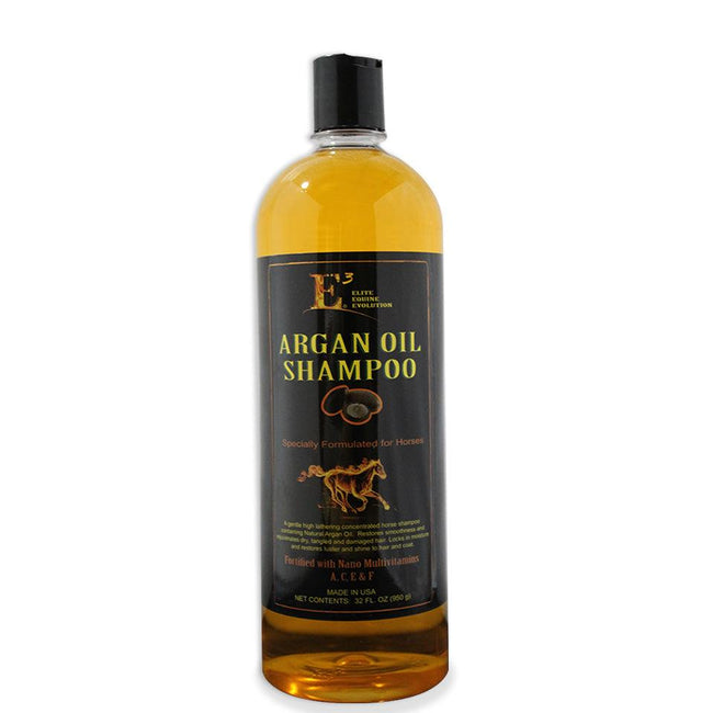E3 Elite Equine Evolution Argan Oil Shampoo 32 oz