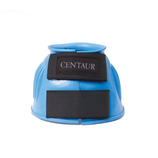 CENTAUR® PVC Ribbed Double Hook and Loop Bell Boots Light Blue