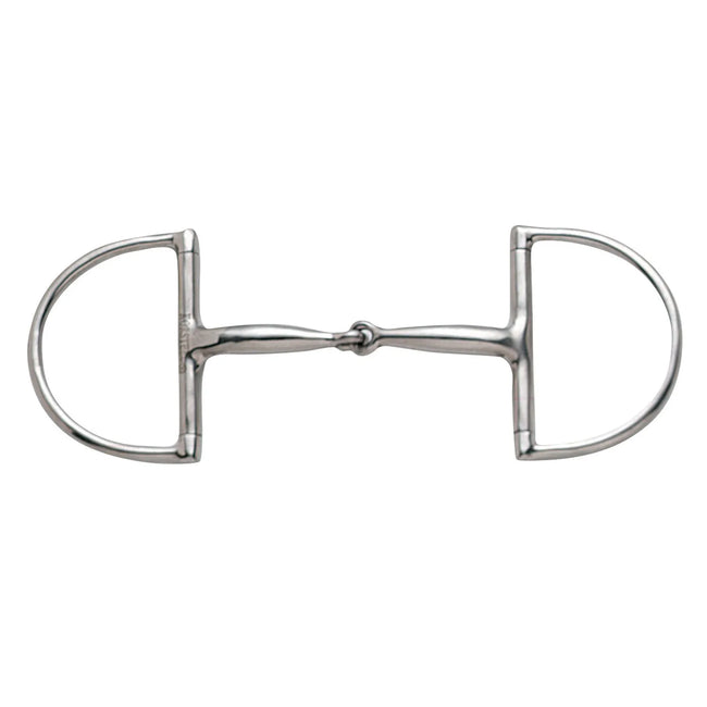 Dee Ring Snaffle Bit in Stainless Steel