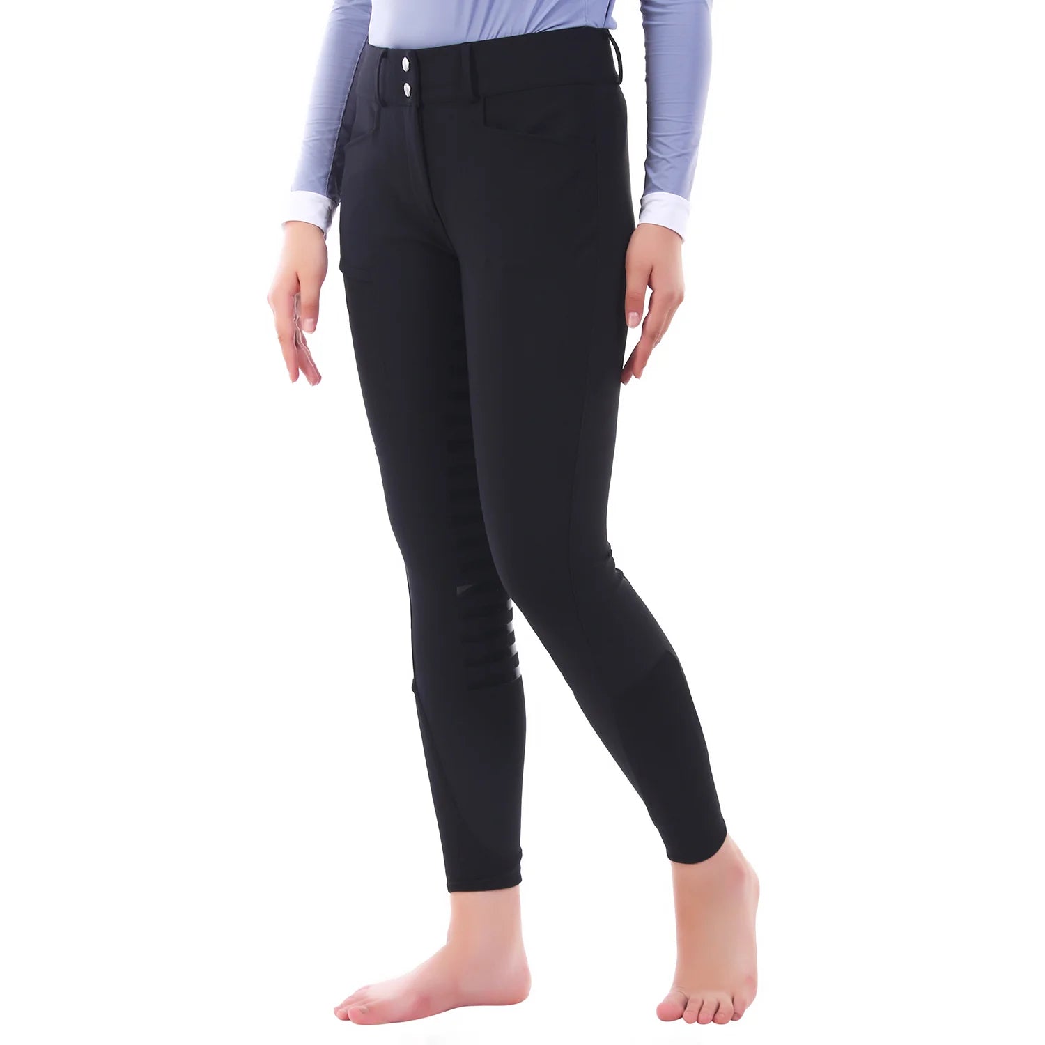Ladies Techno Extended Knee Patch Breeches