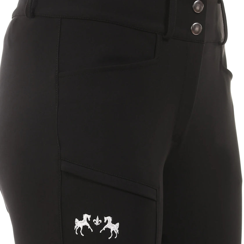 Equine Couture™ Ladies Techno Extended Knee Patch Breeches