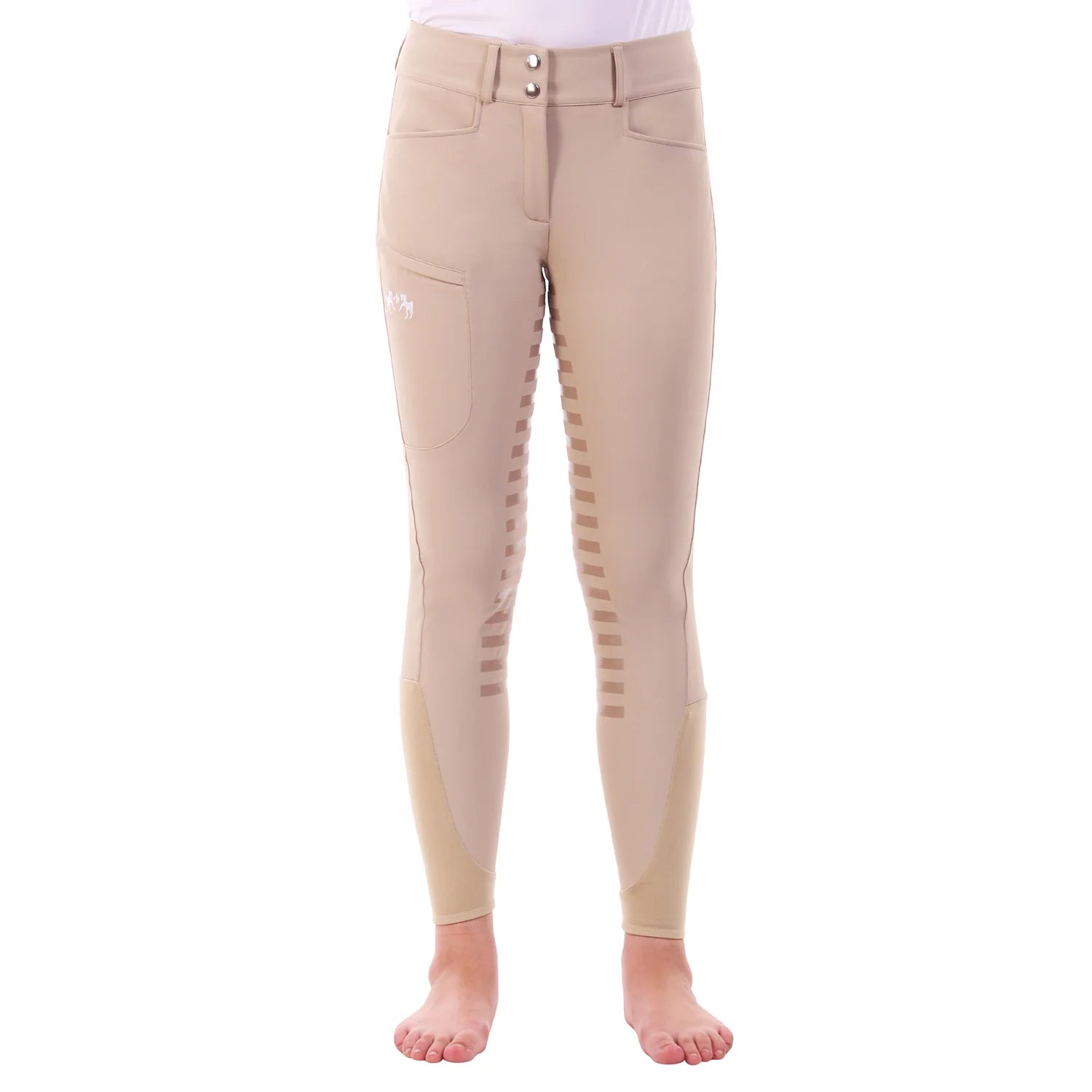 Ladies Techno Extended Knee Patch Breeches