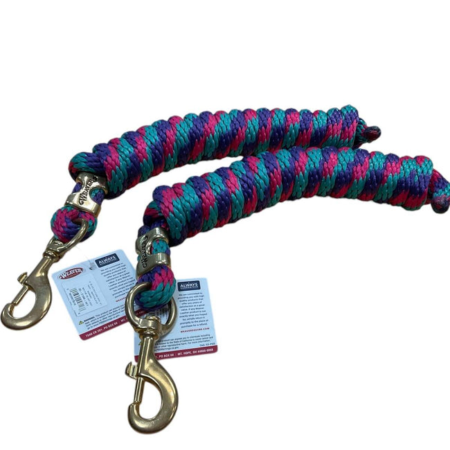 KHS EXCHANGE Weaver 10' poly Lead Rope with Brass Snap