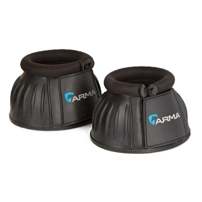 Shires ARMA Soft Top Over Reach Boots Black