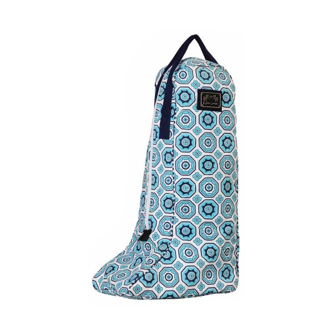 Equine Couture Kelsey Equestrian Boot Bag Aqua