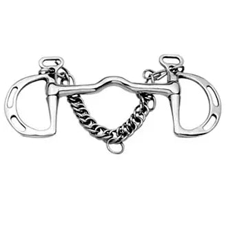 KHS-E Cambridge Mouth Slotted Ring Kimblewick
