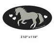 Horse Hollow Press - Horse Laptop, Cell Phone & Helmet Sticker: I Love Horses