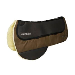 ThinLine Endurance Waxed Tough Rider Round Skirt Pad - Pressure Relief - in tan 