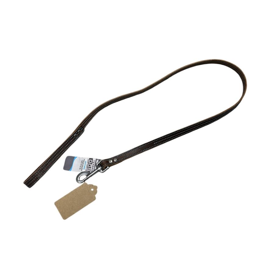 SIT 4' Dog Leash Blue Stitching