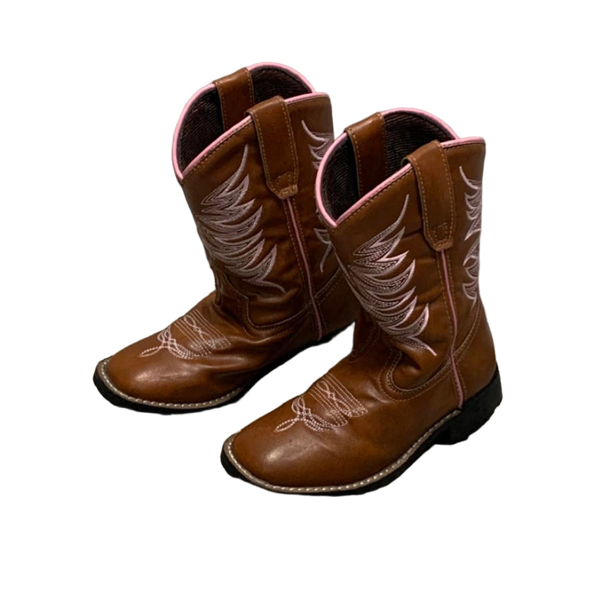 KHS-E 11 Children's Channel Islands Square Toe Western Boot