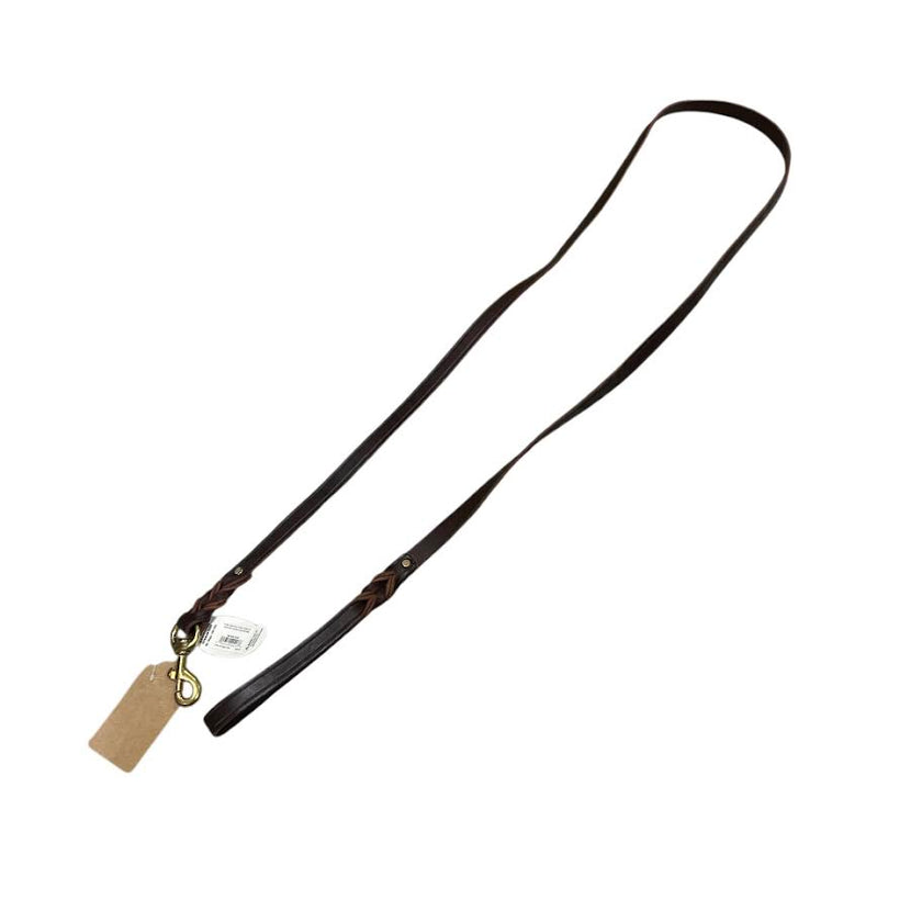 SIT 6' Twisted Leather Dog Leash