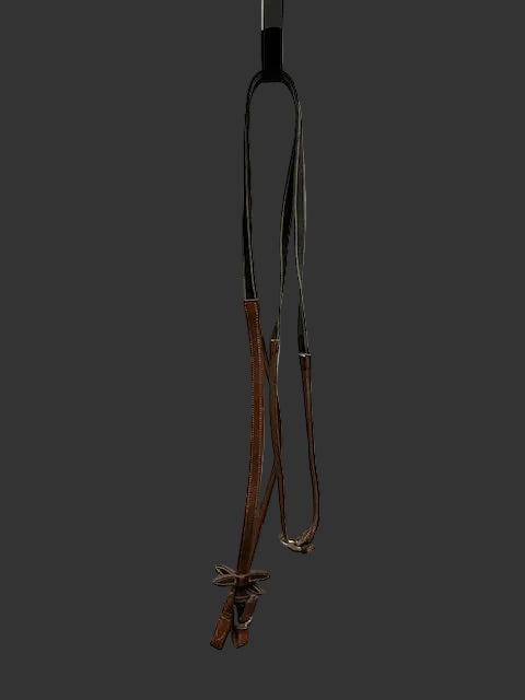 KHS-E Leather/Nylon English Reins