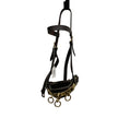KHS-E Horse Leather Lunge Cavesson