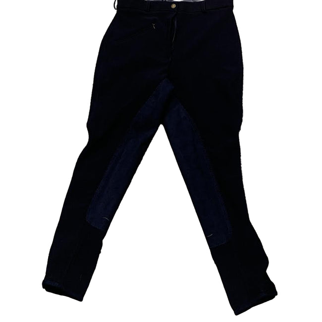 KHS-E 30 TuffRider Navy Full Seat Tight