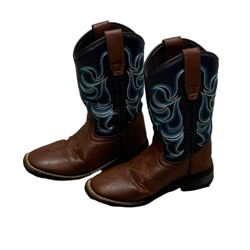 KHC-E 10 Children's Zion Square Toe Western Boot