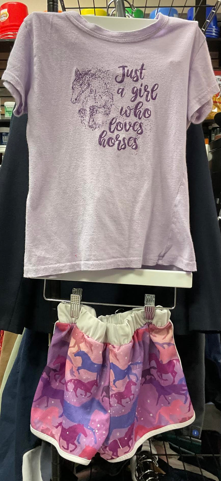 KHS-E Girls 10Y Urban Smalls Shirt and Shorts Set