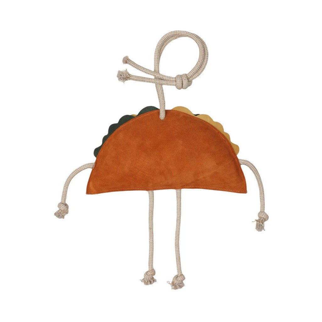 TuffRider Horse Toy - taco with a rope handle and legs and arms
