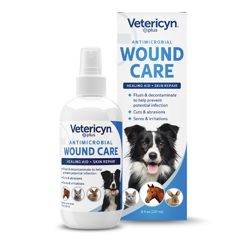 Vetericyn Antimicrobial wound care for all animals pump spray