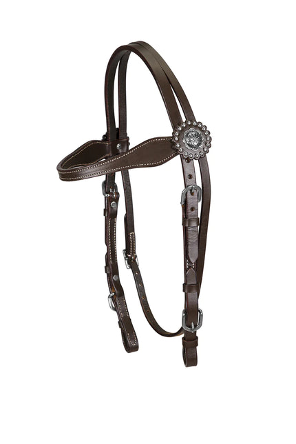 TuffRider® Western Browband Concho Headstall