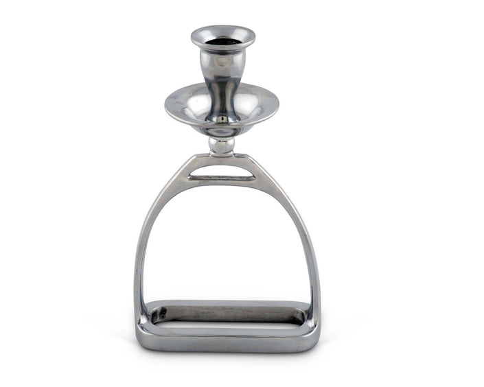 Arthur Court - Equestrian Stirrup Candlestick