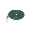 10' Poly Lead with Snap in hunter green