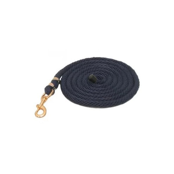 10' Poly Lead with Snap in navy