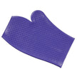 Tough1 Rubber Grooming Glove purple