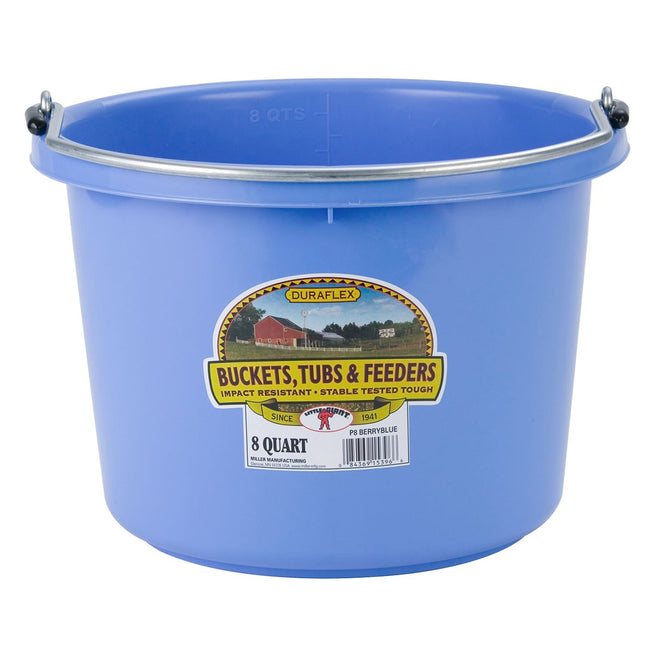 DuraFlex Plastic Bucket - 8 Quart