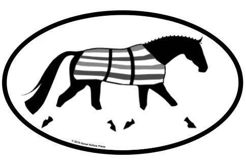 HHP Assorted Horse Oval Stickers