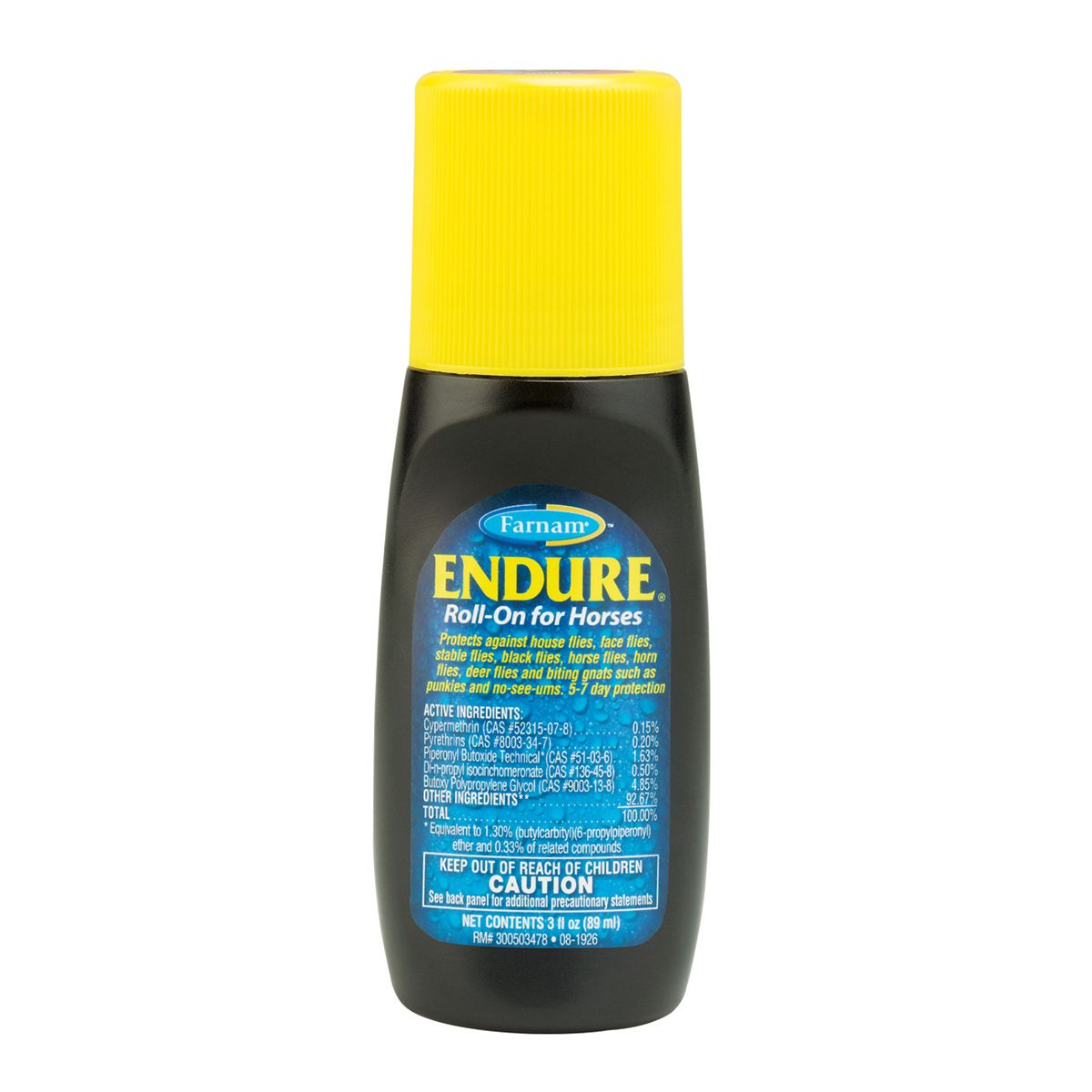 Farnam Endure Sweat-Resistant Fly Spray & Roll-On for Horses