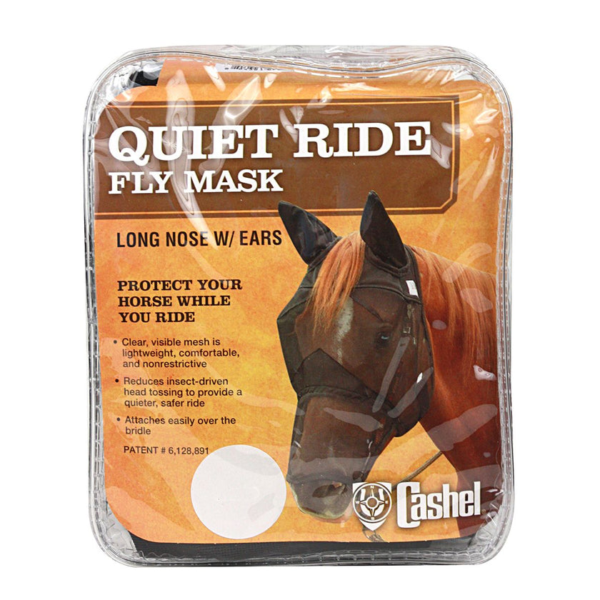 Quiet Ride Fly Mask with Ears