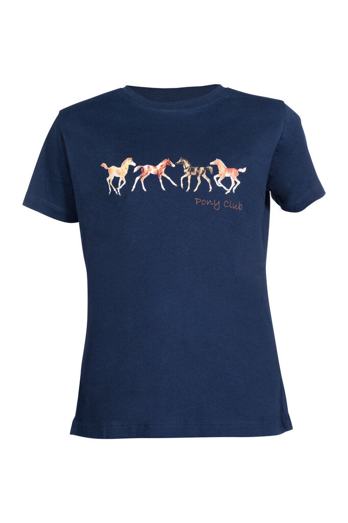 child pony t-shirt blue