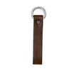 Perri’s® Havana Leather Girth Loop with dee ring for attaching equipment like martingales.