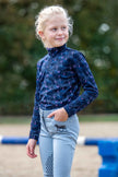 child long sleeve sunshirt blue model