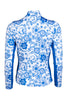 HKM Functional Blue Flower Shirt