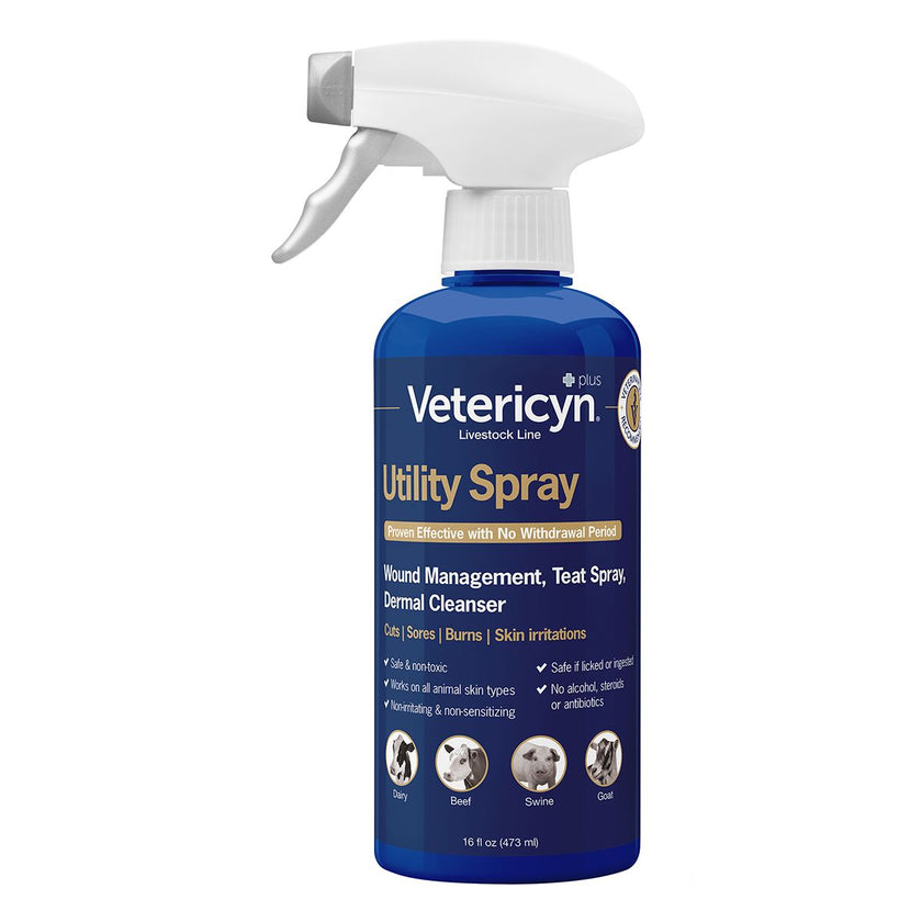 Vetericyn Plus® Utility Spray Wound Management