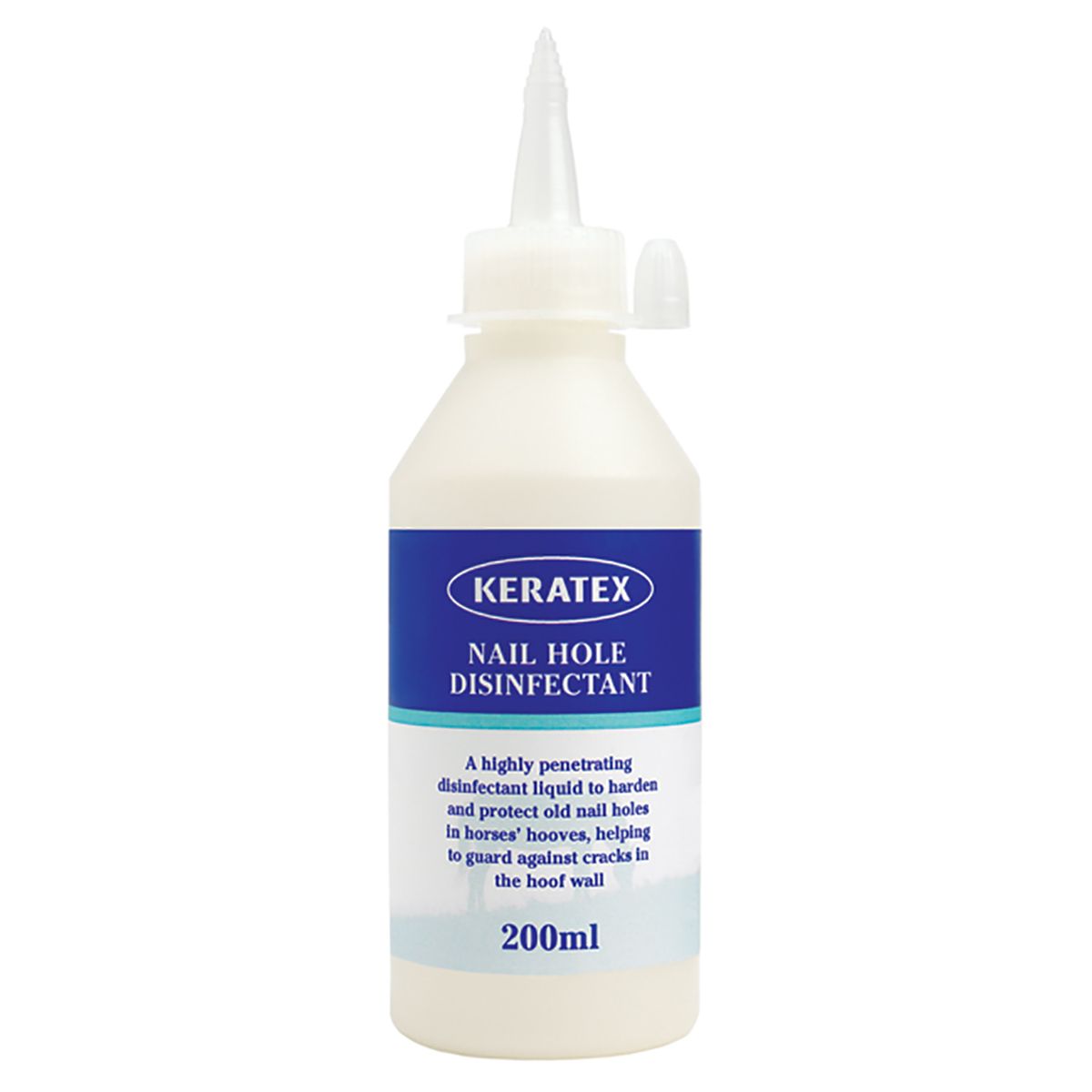 Keratex Nail Hole Disinfectant 200 ml squirt bottle