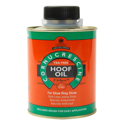 Carr & Day & Martin Cornucrescine Tea Tree Hoof Oil for Horses - 500 ml w/applicator