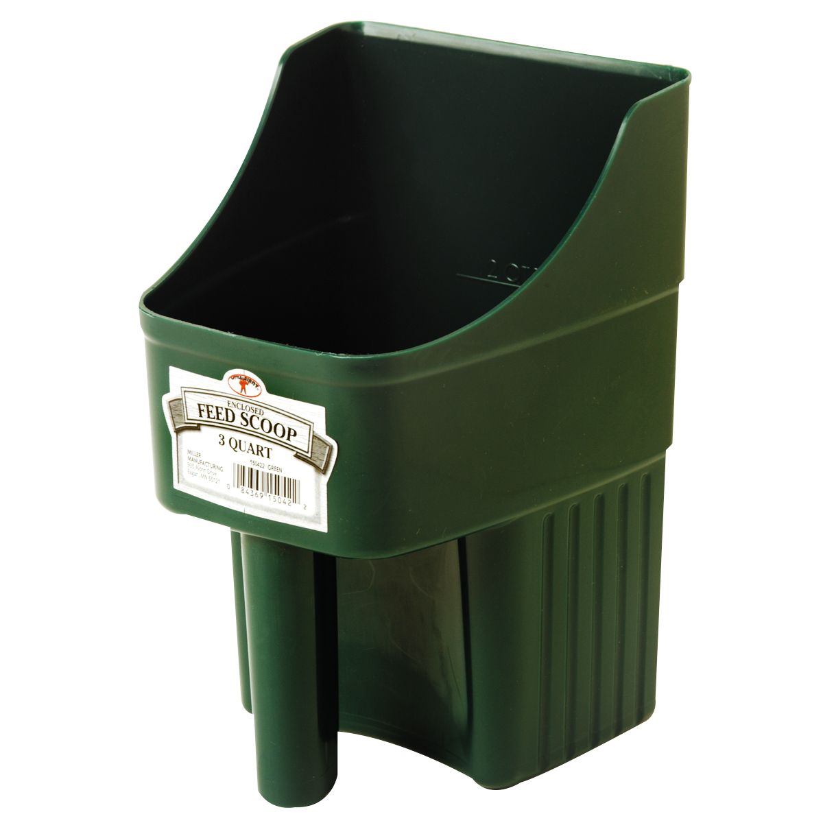 Enclosed Plastic Feed Scoop