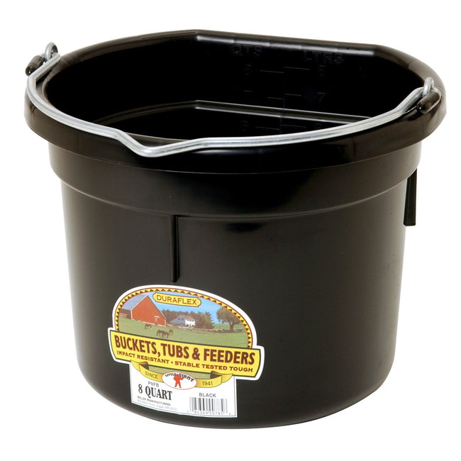 DuraFlex Plastic Flatback Bucket
