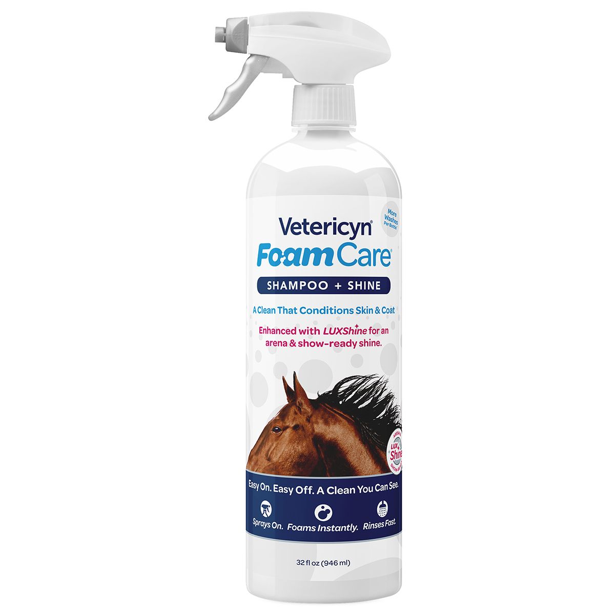 Vetericyn FoamCare Equine Shampoo
