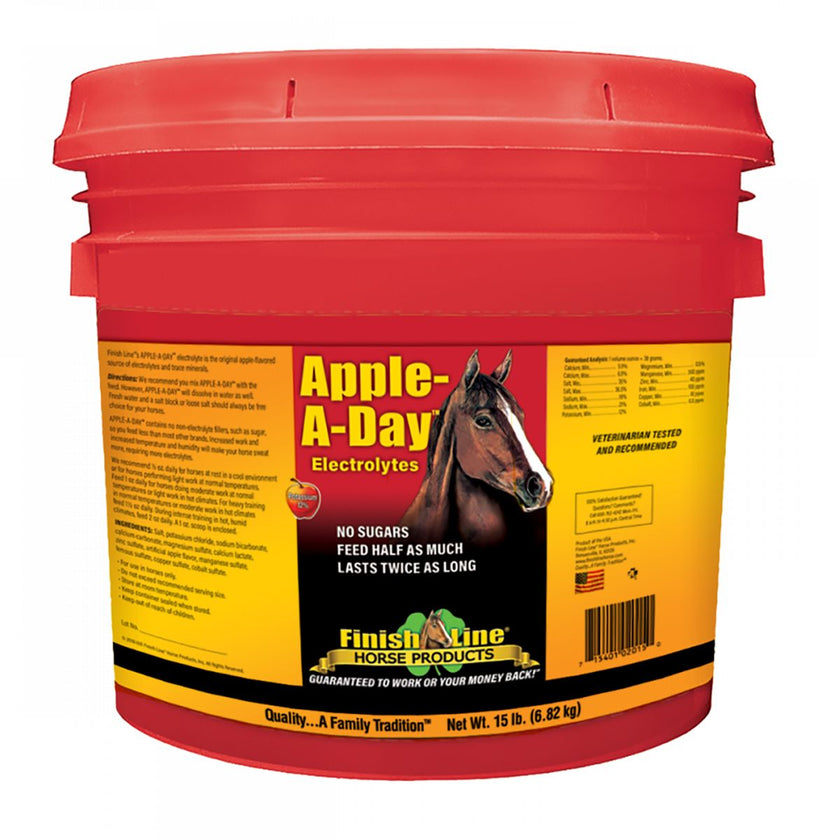 Apple-A-Day™ Electrolytes by Finish Line® 15 pound bucket