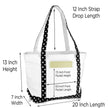 Dalix - DALIX Daily Shoulder Tote Bag Premium Cotton