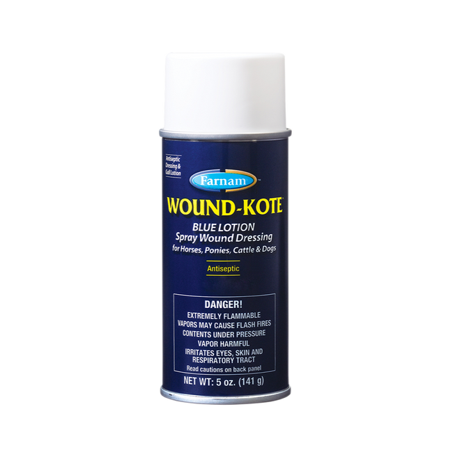 Farnam® Wound-Kote Blue Lotion Spray Wound Dressing