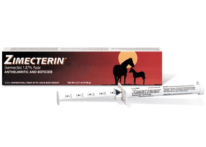 Zimecterin® Ivermectin Paste 1.87% 6.08 G