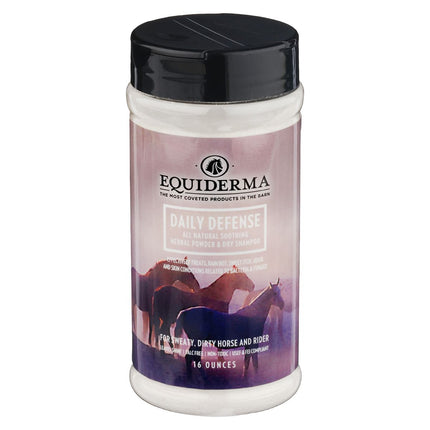 16 ounce Equiderma Daily Defense product container on a white background