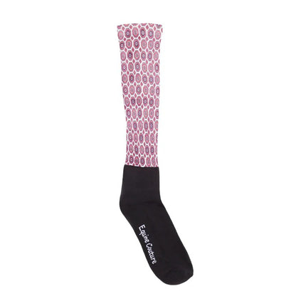 EC Ladies Kelsey Padded Knee Hi Boot Socks Hot Pink
