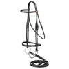 Equitare Laced Rein Snaffle Bridle - Full