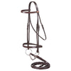 Equitare Laced Rein Snaffle Bridle - Full